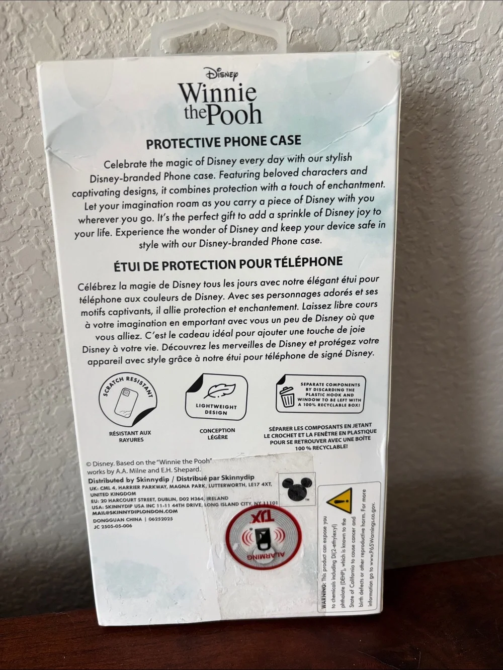 Disney Winnie the Pooh Eeyore phone case IPhone 13/14/15